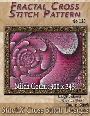 Fractal Cross Stitch Pattern - No. 125 de Tracy Warrington