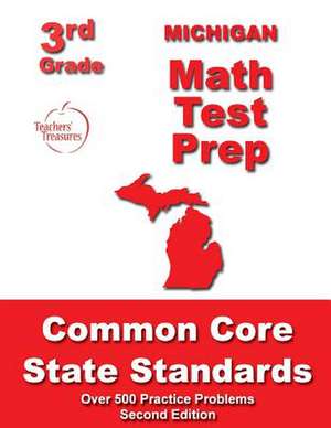 Michigan 3rd Grade Math Test Prep de Teachers' Treasures