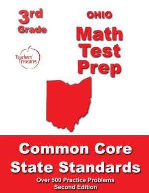 Ohio 3rd Grade Math Test Prep de Teachers' Treasures