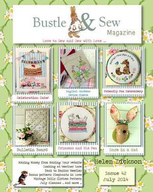 Bustle & Sew Magazine July 2014 de Helen Dickson