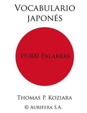 Vocabulario Japones de Thomas P. Koziara