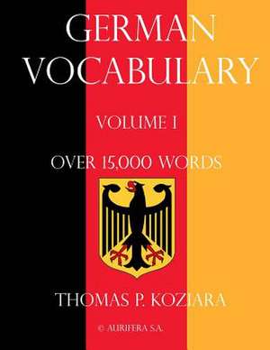 German Vocabulary de Thomas P. Koziara