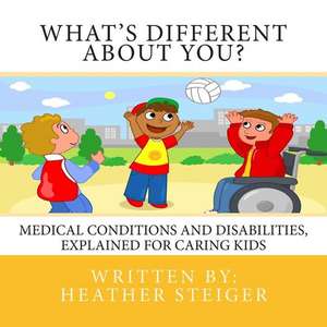 What's Different about You? de Heather Steiger