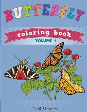 Butterfly Coloring Book (Avon Coloring Books) de Neil Masters