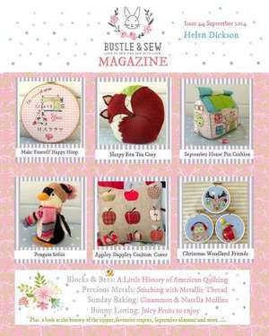 Bustle & Sew Magazine September 2014 de Helen Dickson