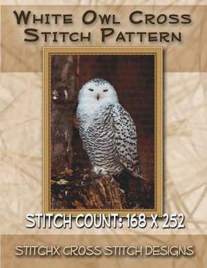 White Owl Cross Stitch Pattern de Tracy Warrington