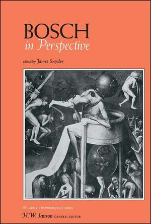 Bosch in Perspective de James Snyder