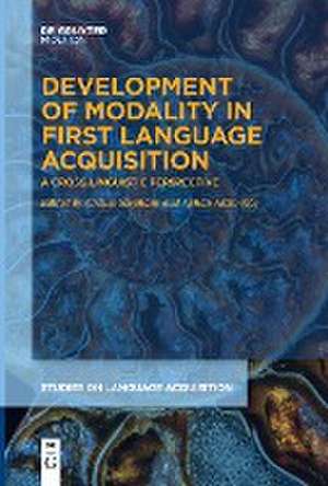 Development of Modality in First Language Acquisition de Ayhan Aksu-Koç