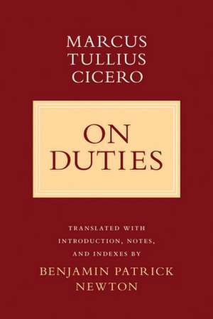 On Duties de Marcus Tullius Cicero