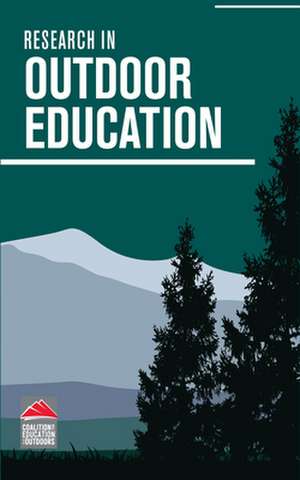 Research in Outdoor Education – Volume 15 de Tim O`connell