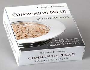 Unleavened Hard Communion Bread (Box of 500) de Abingdon Press