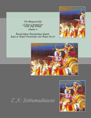 The Bhagavad Gita (a User's Manual for Every Day Living) Chapter 9 de MR T. N. Sethumadhavan