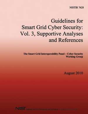 Nistir 7628 Guidelines for Smart Grid Cyber Security de U. S. Depar Tment of Commerce