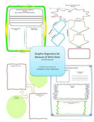 Graphic Organizers for Because of Winn Dixie de Creativity in the Classroom