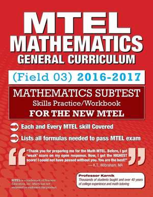 Mtel Mathematics de Professor Karnik