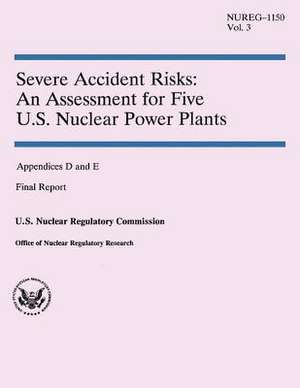 Severe Accident Risks de U. S. Nuclear Regulatory Commission