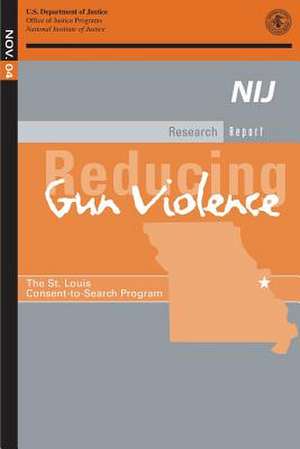 Reducing Gun Violence de U. S. Department Of Justice