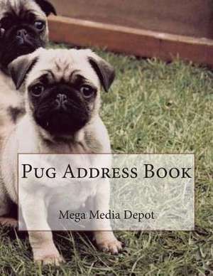 Pug Address Book de Mega Media Depot