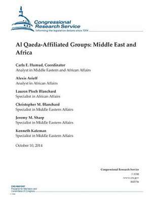 Al Qaeda-Affiliated Groups de Congressional Research Service