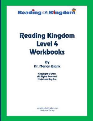 Reading Kingdom Workbooks - Level 4 de Dr Marion Blank