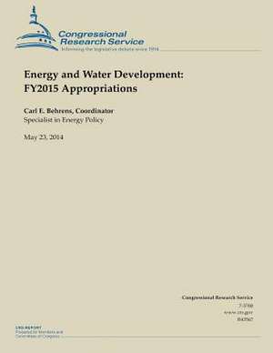 Energy and Water Development de Congressional Research Service