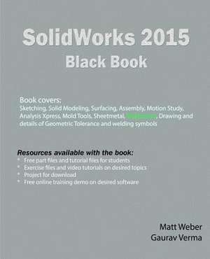 Solidworks 2015 Black Book de Matt Weber