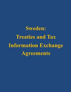 Sweden de U. S. Department of the Treasury