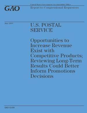 U.S. Postal Service de Government Accountability Office (U S )