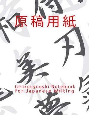 Genkouyoushi Notebook for Japanese Writing de Snapping Turtle Books