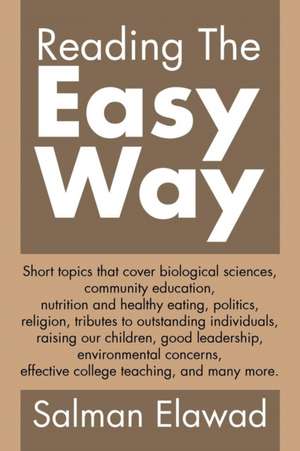 Reading The Easy Way de Salman Elawad