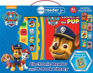 Nickelodeon PAW Patrol: Me Reader Jr Electronic Reader and 8-Book Library Sound Book Set de Pi Kids