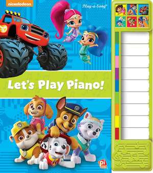 Nickelodeon: Let's Play Piano! Sound Book de Pi Kids