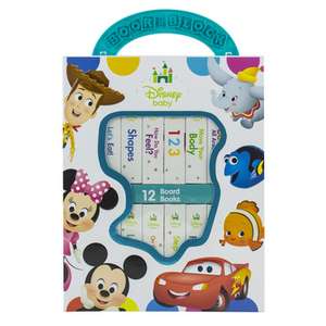 Disney Baby: 12 Board Books de Pi Kids