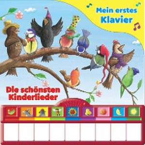 Singst du mit? Die schönsten Kinderlieder - Mein erstes Klavier - Kinderbuch mit Klaviertastatur, 9 Kinderlieder, Vor- und Nachspielfunktion, Pappbilderbuch ab 3 Jahren