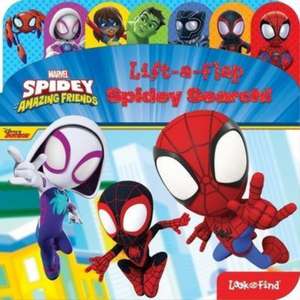 Spidey and His Amazing Friends: Spidey Search! Lift-A-Flap Look and Find de Pi Kids