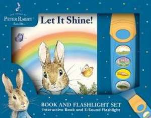 World of Peter Rabbit Let it Shine Book and 5 Sound Flashlight Set de PI Kids