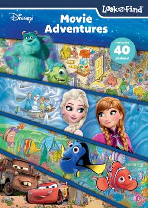 Disney: Movie Adventures Look and Find de Pi Kids