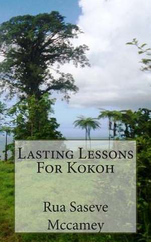 Lasting Lessons for Kokoh de Rua Saseve McCamey