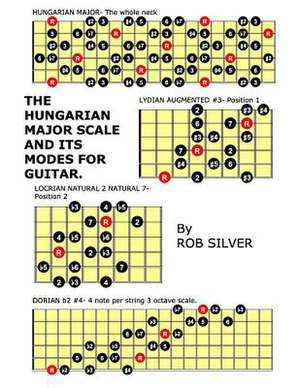 The Hungarian Major Scale and Its Modes for Guitar de Rob Silver