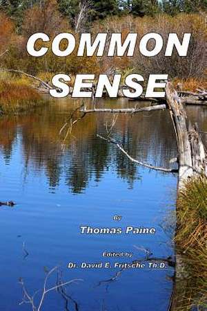 Common Sense de Thomas Paine