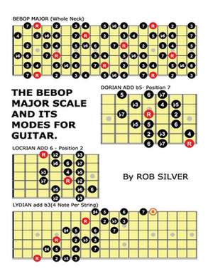 The Bebop Major Scale and Its Modes for Guitar de Rob Silver