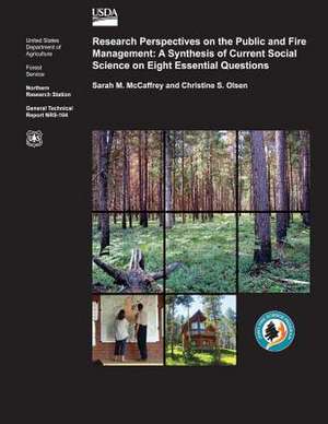 Research Perspectives on the Public and Fire Management de United States Department of Agriculture