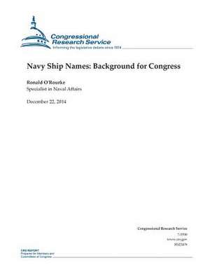 Navy Ship Names de Congressional Research Service
