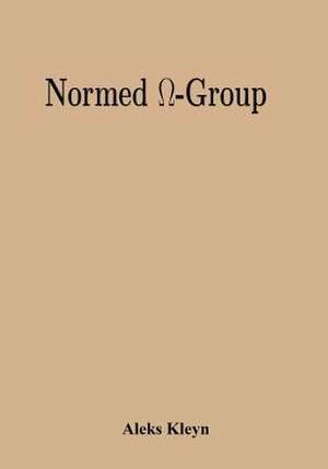 Normed -Group de Aleks Kleyn