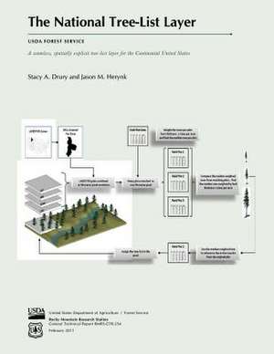 The National Tree-List Layer de United States Department of Agriculture