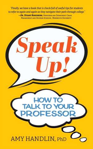 Speak Up! de Amy Handlin