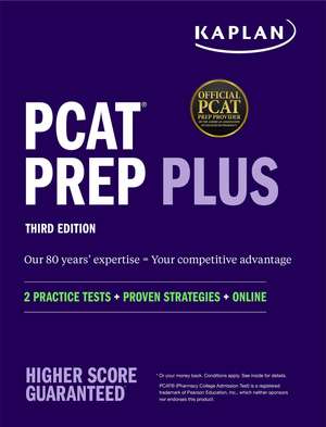 PCAT Prep Plus: 2 Practice Tests + Proven Strategies + Online de Kaplan Test Prep