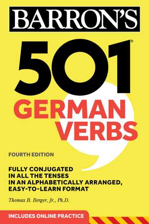 501 German Verbs, Sixth Edition de Henry Strutz