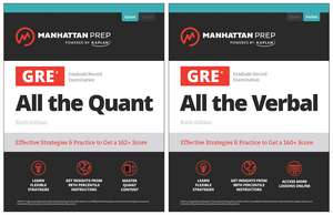 All the GRE: Effective Strategies & Practice from 99th Percentile Instructors de Manhattan Prep