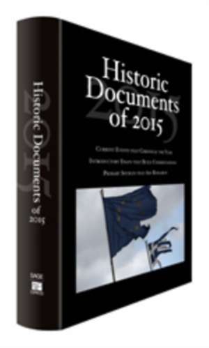 Historic Documents of 2015 de Heather Kerrigan